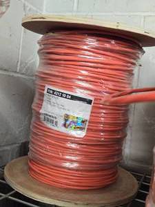Lot of (1 Full Spool) 164 Solid Riser Wire 1000 (red)