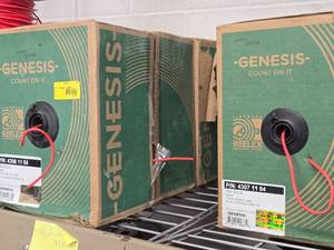Lot of (3 Boxes) Wire - 182 Solid Plenum (1 full, 1 partial)  184 Solid Riser