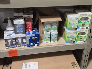 Lot of (12 Shelf) LED Bulbs (assorted)