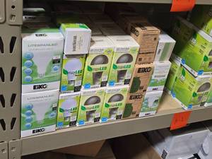 Lot of (12 Shelf) LED Bulbs (assorted)