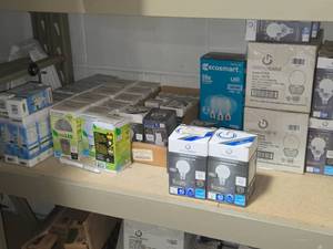 Lot of (1 Shelf) LED Bulbs (assorted)
