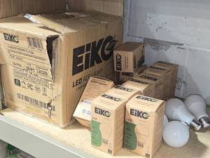 Eiko LED A19 Bulbs - 11W (x14)  15W (x20)