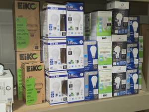 Lot of (1 Shelf) LED Bulbs (assorted)