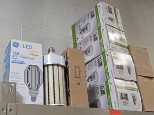 Lot of (1 Shelf) HID LED Bulbs (assorted)