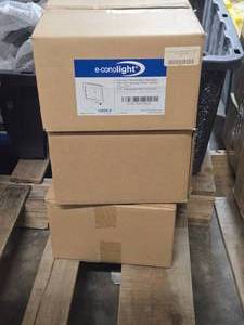 Lot of (3) E-cono Light Premium Round Back Spotlight 76W LED Neutral White 4000K 120-277V E-HL7S07N2Z