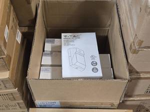 Lot of (8) V-Tac LED Wall Pack Mini Wall Pack with Frosted Cover VT-WP03-20W-850
