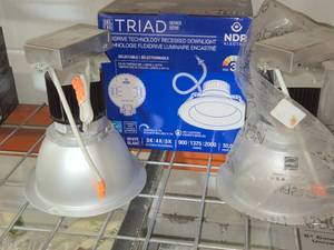 Recessed Downlight - Nora (x2)  NDR Triad Series Flexdrive 6(x1)