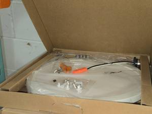 Lot of (10) Nora Lighting 11 ELO LED Surface Mount Luminaire 3000K White NELOCAC-11R30W