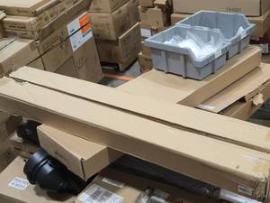 Lot of (2) Nora Lighting 4 LED DirectIndirect Fixture 300035004000 Selectable White NLUD-4334