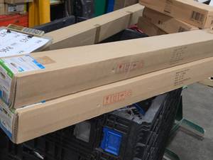 Lot of (2) LED Strip Light Fixture 4 ST4840L-LED840 5200LM Dimmable 120-277V