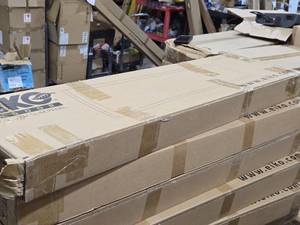 Lot of (4 Boxes) Eiko Slim Panel 1x4 SLM14-38C5840-U-D-A 3750LM 125LPW 80CRI 4000K 30W 120-277V Dimmable 2-count ( 8 total items )
