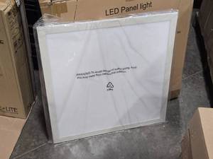 Lot of (4) Letron LED 2x2 Panel Light PH-22-25W-850-DIM