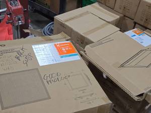 LED Vance 2x2 Retrofit Door Kit (x1)  2x2 Flat Panel Retrofit Kit (x2)