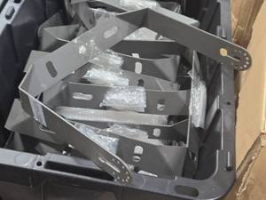 Lot of (15) U-Shape Wall Bracket SKU 81502 VT-SBN3-YM1 100-200W SKU 81503