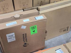 Lot of (4) Lithonia Lighting LED 2x2 Panel Retrofit Kit CPXR 2X2 ALO7 SWW7 M4 350040004500K