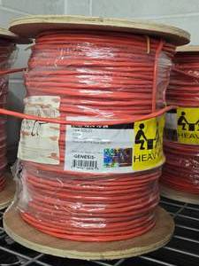 Lot of (1 Full Spool) 144 Solid Riser Wire 1000 (red)