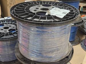 Lot of (1 Full Spool) Southwire� Wire - 143 GNM-B Blue Jacket 1000
