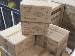 Lot of (5) V-Tac LED Canopy Light VT-CPC-40W-850 40W 4000LM
