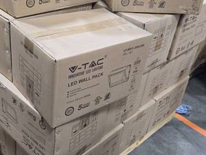 Lot of (5) V-Tac LED Wall Pack VT-WPC-30W-850 5000K CRI70