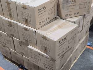 Lot of (10) V-Tac LED Wall Pack VT-WPC-30W-850 5000K CRI70