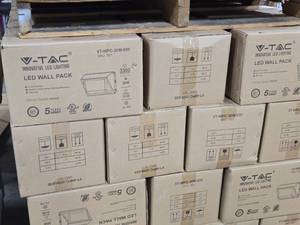 Lot of (6) V-Tac LED Wall Pack VT-WPC-30W-850 5000K CRI70