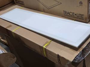 Lot of (6) Flat Panel Light DM-P71436W-40K-ZZ 100-277V 303x1212mm
