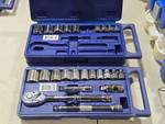 Lot of (2) Williams 3/8"-drive SAE Socket Sets - One Complete, One Sockets Only