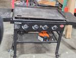 Char-Griller® Propane Professional Flat Top 4-Burner Grill 64" x 24" x 37"