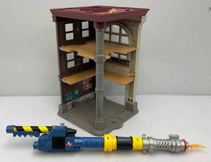 1987 Ghostbusters Fire Station Tower (Incomplete) & Ghostbuster Afterlife Proton Blaster