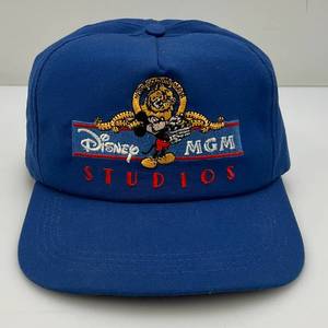 1980s-90s Disney MGM Snapback Truckers Hat With Mesh