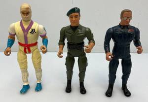 Misc. RARE Vintage RAMBO Freedom Force Action Figures 6 34