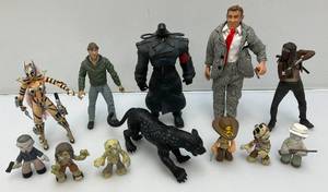 Misc. Action Figures Including The Walking Dead And More