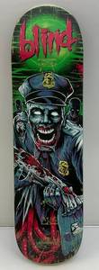 Vintage Blind Bad Cop Skateboard Deck (Some Scratches Present)
