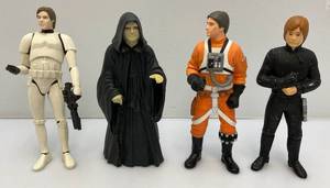 1990s STAR WARS Hard Plastic Figures 9 12