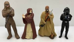 1990s STAR WARS Hard Plastic Figures 9 12