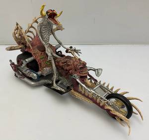 1995 Todd McFarlane Spawn Violator Chopper With Figure (Missing One handle Bar)