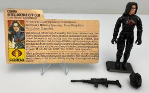 Vintage 1984 GI Joe BARONESS Action Figure (Complete)