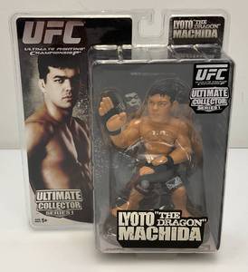 UFC Ultimate Collector Series 1 Lyoto Machida The Dragon Action Figure (New Old Stock)