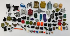 Large Group Of Misc. 1980s-90s GI Joe Miniature Action Figure Accessories & More