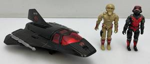 1986 GI Joe Night Raven Drone With Pilot Strato-Viper & 1988 Nullifier
