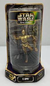 1997 Kenner STAR WARS Epic Force C-3PO Rotating Figure (New Old Stock)