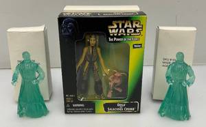 Three Vintage STAR WARS Mail Away Action Figures (New In Box)