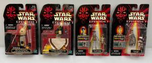 Misc. STAR WARS EPISODE I Accessory Sets & Action Figures With Commtech Chip (New old Stock)