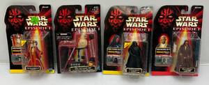 Misc. STAR WARS EPISODE I Accessory Set & Action Figures With Commtech Chip (New old Stock)