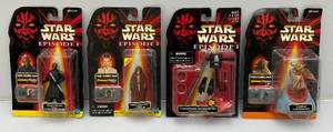 Misc. STAR WARS EPISODE I Accessory Set & Action Figures With Commtech Chip (New old Stock)