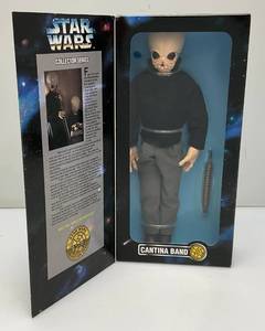 1997 STAR WARS Collectors Series  12 (ICKABEL With Fanfar) Cantina Band Action Figure (New Old Stock)