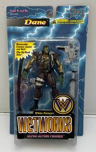 1995 Mcfarlane Toys Whilce Portacios WETWORKS Series 1 Ultra-Action Figures (Dane) Action Figure (New Old Stock)