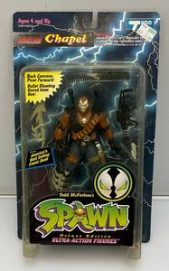 1995 Mcfarlane Toys SPAWN Deluxe Edition Ultra-Action Figures (Chapel) Action Figure (New Old Stock)