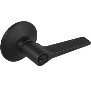 Freedom Matte Black Keyed Entry Lever (6 pack)
