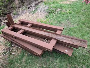 Lot of 1 - Single Motorcycle Carrier  Rack for Storage and Transport - Forklift and Pallet Channels
